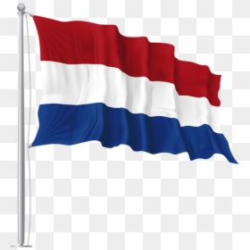 Netherlands Waving Flag Png Image - Italy Flag Waving Png, Transparent Png - waving american flag clip art png