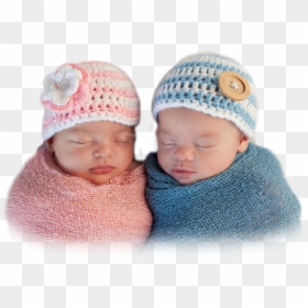 #bebes #babys #casaldegemeos #gemeos #nenens #bb #bebeslindos - Boy And Girl Baby, HD Png Download - bebes png