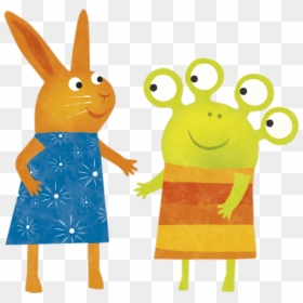 Wanda And The Alien Friends - Wanda And The Alien Wanda, HD Png Download - cartoon alien png