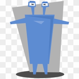Creature, Funny, Alien, Cartoon, Blue - Clip Art, HD Png Download - cartoon alien png