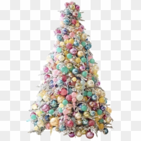 Decorated Christmas Trees, HD Png Download - gorro de natal png