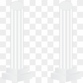 White Pillars Png Transparent, Png Download - roman pillar png