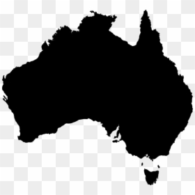 Australia Map Svg, HD Png Download - map clipart png