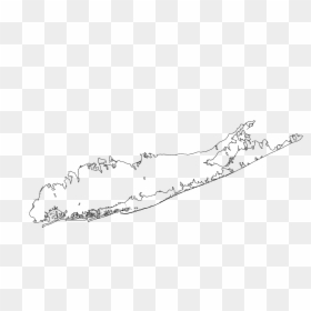 Transparent Scrollbar Png - Long Island Line Map, Png Download - map clipart png