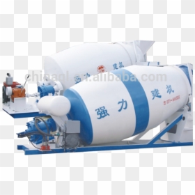 4 Cbm Mini Small Ready Mix Cement Concrete Mixer Truck - Inflatable, HD Png Download - cement png