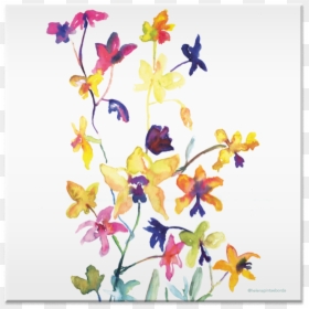Azulejo Orquídeas De Helena Cortezna - Craft, HD Png Download - orquideas png