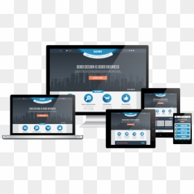 Responsive Website All Devices, HD Png Download - web designing png