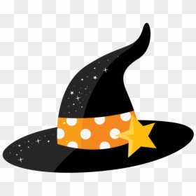 Witch Hat Monster High Halloween Cute Rocks Transparent - Transparent Background Witches Hat Clipart, HD Png Download - cute halloween png