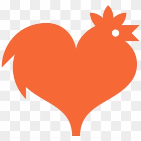 Mo Half Logo@2x - Chicken Restaurant Logo S, HD Png Download - half heart png