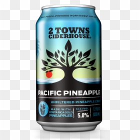 2 Towns Ciderhouse Outcider, HD Png Download - gold pineapple png