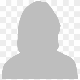 Grey Female Silhouette Head, HD Png Download - bee silhouette png