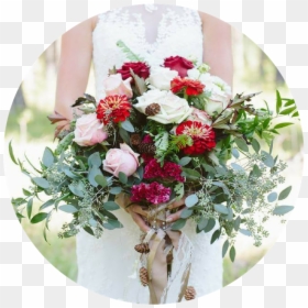 Transparent Wedding Flowers Png - Garden Roses, Png Download - wedding bouquet png