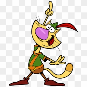 Nature Cat Finger In The Air - Nature Cat Nature Cat, HD Png Download - nature background png