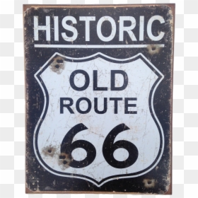 Poster, HD Png Download - route 66 sign png