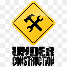 Under Construction Banner Png, Transparent Png - route 66 sign png