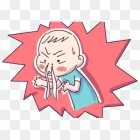 Caccola Common Child Cough U Fu Cartoon - Cold And Cough Cartoon, HD Png Download - coughing png