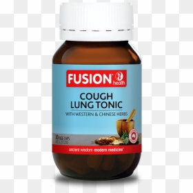 Cough Lung Tonic - Fusion Health Liver Tonic, HD Png Download - coughing png
