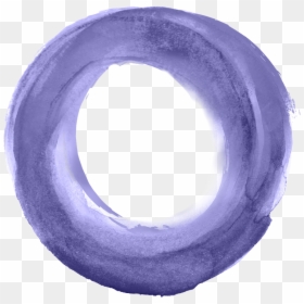 Circle-purple - Healing Circles, HD Png Download - water paint png