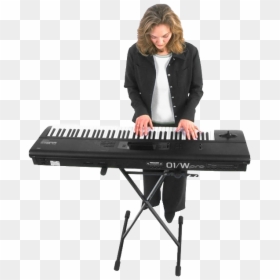 Computer Keyboard Electronic Musical Instruments Keyboard - Keyboard Player Png, Transparent Png - computer keyboard png