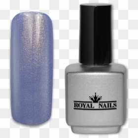 Royal Nails Uv Gel Polish - Royal Nails, HD Png Download - purple glitter png