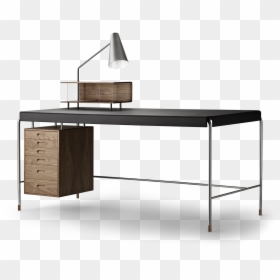 Transparent Secretary Desk Clipart - Carl Hansen Society Table, HD Png Download - cartoon table png