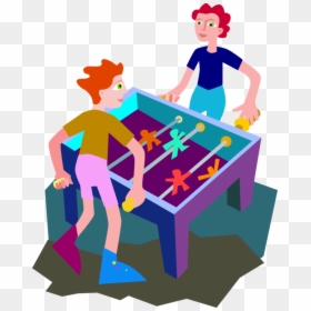 Transparent Cartoon Table Png - Tischfußball Clipart, Png Download - cartoon table png