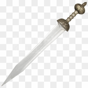 Sword Slash Png - Roman Gladius Sword, Transparent Png - slashes png