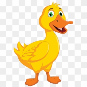Wings Clipart Duck - Duck Cartoon Png, Transparent Png - cartoon duck png
