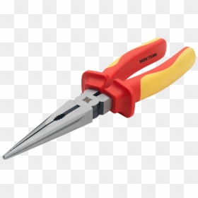 Vde Bent Nose Pliers, HD Png Download - pliers png