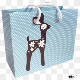 Transparent Bambi Png - Tote Bag, Png Download - gift bag png