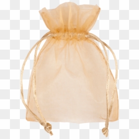 Bag, Gift Bag, Organza, 9x12cm, Goud - Handbag, HD Png Download - gift bag png