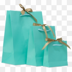 Custom Rope Handle Gift Bags - Wrapping Paper, HD Png Download - gift bag png
