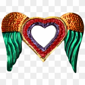 Heart, HD Png Download - heart with wings png