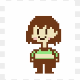 Chara Frisk Undertale Sprite, HD Png Download - swamp thing png