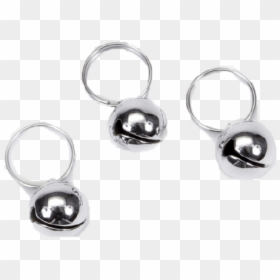 Earrings, HD Png Download - silver bells png