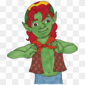 Cartoon, HD Png Download - trolls flowers png