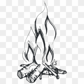 Transparent Campfires Clipart - Mountain Climbing Doodle, HD Png Download - mountain drawing png