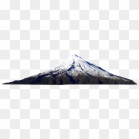 Mount Taranaki New Zealand Transparent Image - Mountain Gif Transparent Background, HD Png Download - winter background png