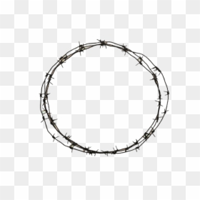 Free Png Barbwire Png Images Transparent - Circle Barbed Wire Png, Png Download - wire fence png