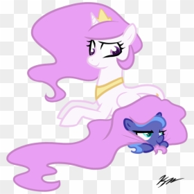 View Media - Celestia As A Filly, HD Png Download - my little pony group png