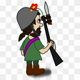 Soldier Png Clip Arts - Characters Looking Away, Transparent Png - solider png