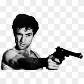 Taxi Driver Film Poster, HD Png Download - man with gun png
