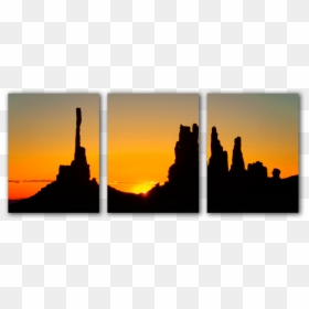 Totom Pole Yea Bi Chei Sunrise Tryp - Monument Valley, HD Png Download - totem pole png