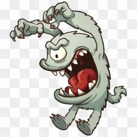 Clip Art Vector Cartoon For - Cartoon Monster, HD Png Download - screaming mouth png