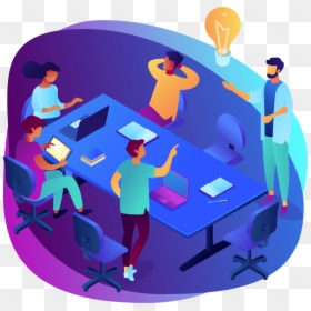 Whiteboard Animation And Explainer Video Studio - Efficient Communication Isometric, HD Png Download - animated png images