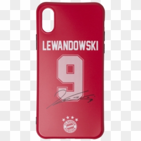 Mobile Phone Case Iphone X/xs Lewandowski - Iphone 5 Handyhülle Fc Bayern, HD Png Download - red phone png