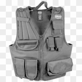 Vest Valken Tactical Vest Size Adjustable Media Black - Waistcoat, HD Png Download - vest png