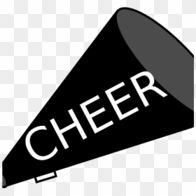 Transparent Cheerleading Clipart - Free Clip Art Cheerleading Megaphone, HD Png Download - megaphone clipart png