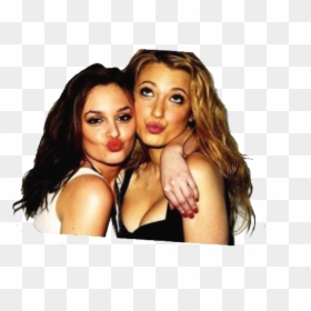 Blair And Serena Sticker, HD Png Download - gossip png