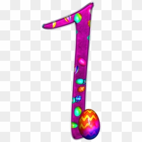 Download Easter Theme Number 1 Transparent Png - Easter Number 1, Png Download - easter png images